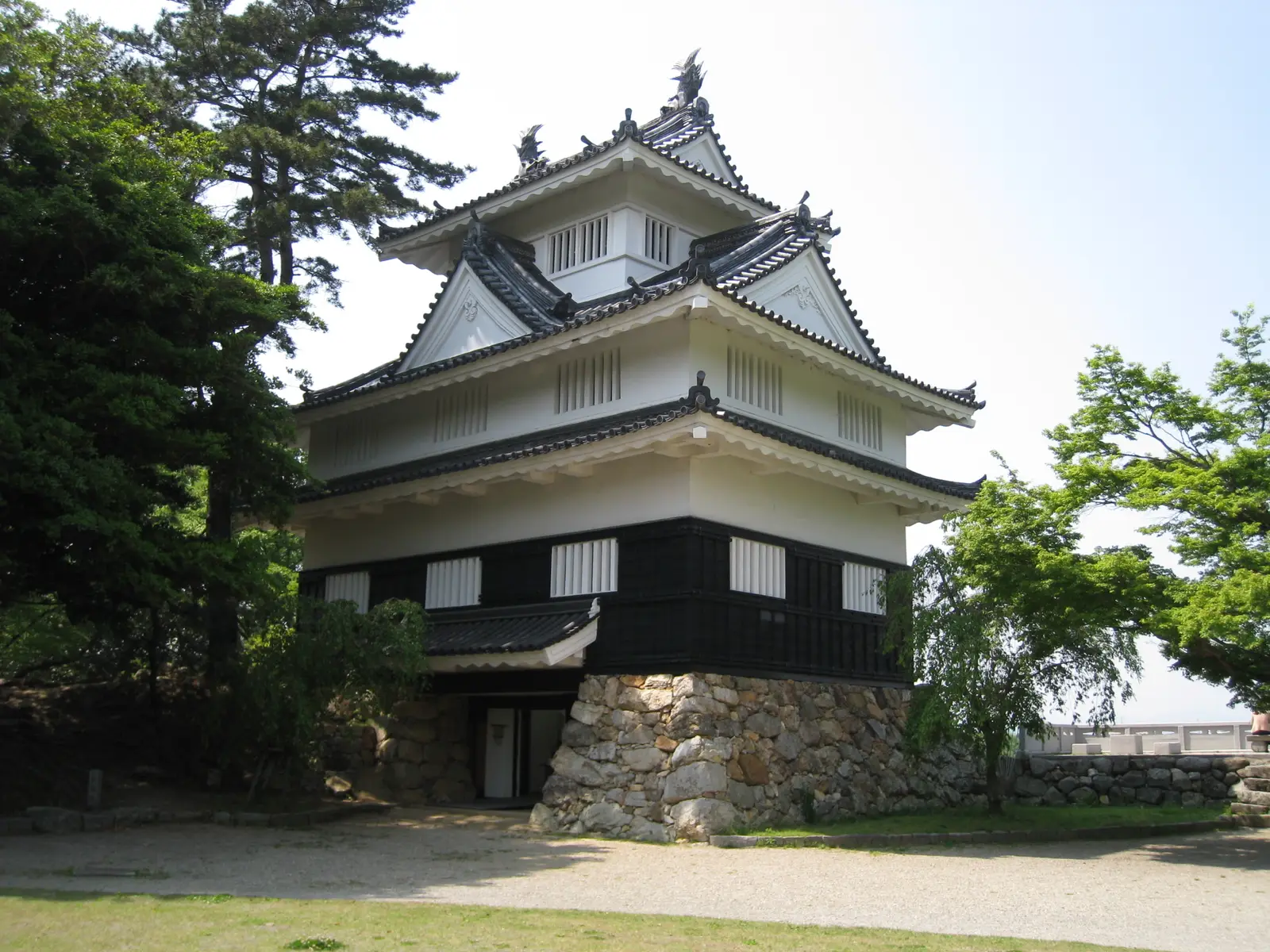 愛知県豊橋市|吉田城(豊橋公園)の鉄櫓
